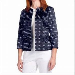 Pendleton Go Graphic‎ Silk Blend Blazer Jacket size 8 (115)